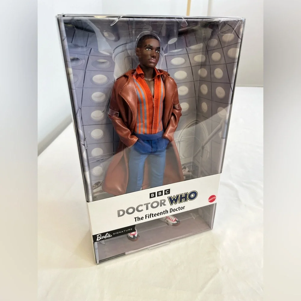 Doctor Who Fifteenth Doctor Barbie Signature Ncuti Gatwa Doll BBC Mattel 2023